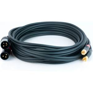 s. Cab PAC930-5, 2xXLR/2xRCA, 5m