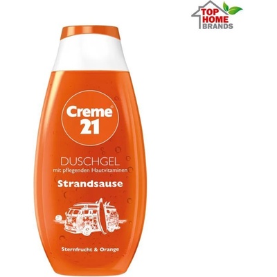 Crème 21 / Германия Душ гел Creme 21 Strandsause, портокал и карамбола, 250 мл