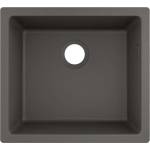 Hansgrohe - Гранитна мивка с подставка S510-U450, каменно сиво 43431290 (43431290) Мивка за вграждане