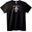 NOONEBRAND Тениска Метален skull верига - XL, White