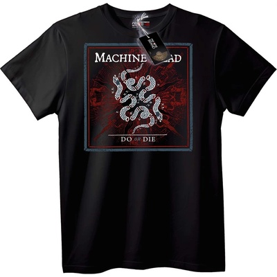 NOONEBRAND Тениска "Прави или Умирай" на Machine Head - XS, White