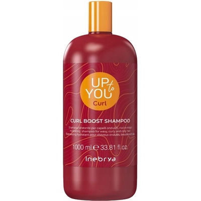 Inebrya Up To You Curl hydratační šampon pro vlnité a kudrnaté vlasy 1000 ml