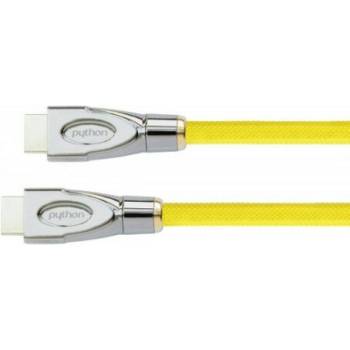 Python HDMI« 2.0 AKTIV 4K2K Nylongeflecht Yellow 30m