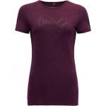 Devold Myrull Merino 130 Tee Woman poppy dark L