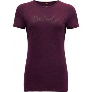Devold Myrull Merino 130 Tee Woman poppy dark L