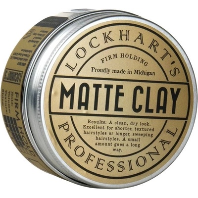 Matná hlína na vlasy LOCKHART'S Matte clay 96 g