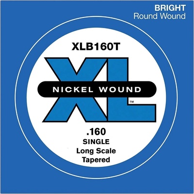 D'Addario XLB160T Еденична струна за бас китара