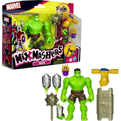 Hasbro Екшън фигура Hasbro Marvel MixMashers - Hulk, 12 cm (F9266_F9270)