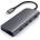 Satechi USB-C Multimedia Adapter - мултифункционален хъб за свързване на допълнителна периферия за MacBook Pro (тъмносив)
