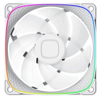 Image 1 of Geometric Future Squama 2503 120mm PWM RGB 3-pack White (1F2503W112000)