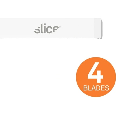 Slice 10535 Keramické náhradní čepele, úzké dláto, oboustranně 4 ks