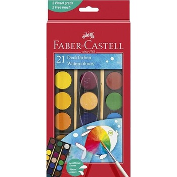 Faber-Castell 82.3034 Комплект акварелни бои 21 бр (82.3034)