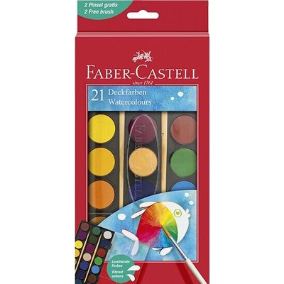 Faber-Castell 82.3034 Комплект акварелни бои 21 бр (82.3034)