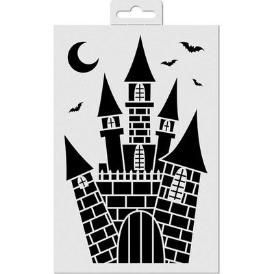 Aladine Šablona 13x20 cm Strašidelný hrad – Zboží Dáma