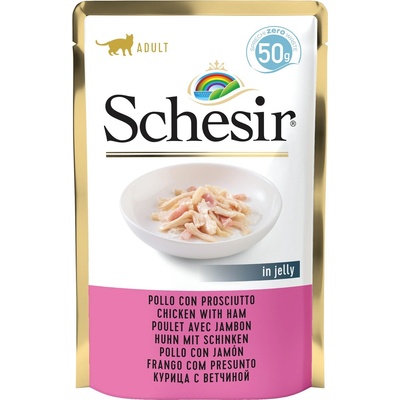 Schesir Пилешко с шунка в желе 50 г