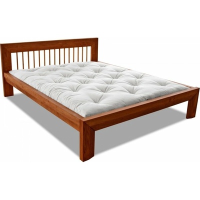 futons.cz Wood 01 natural alder bed olše / Višeň tmavá
