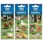 Sticker Boo Sticker Sticker BOO silver animal mix