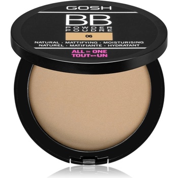 Gosh BB матираща пудра цвят 06 Warm Beige 6.5 гр