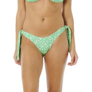 Rip Curl Surf Side Hi Leg Skimpy bikini bottom - Green (Light Green)