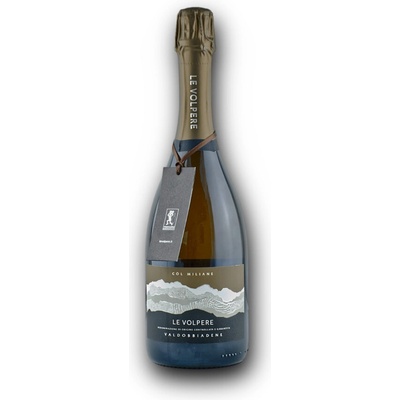 Le Volpere Còl Miliane Prosecco Superiore D.O.C.G. Valdobbiadene Extra Brut 2024 11,5% 0,75 l (čistá fľaša)