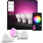Philips Philips 929003666503 Hue White & Color Ambiance GU10 LED Spot 3er Pack 400 - 8720169229877