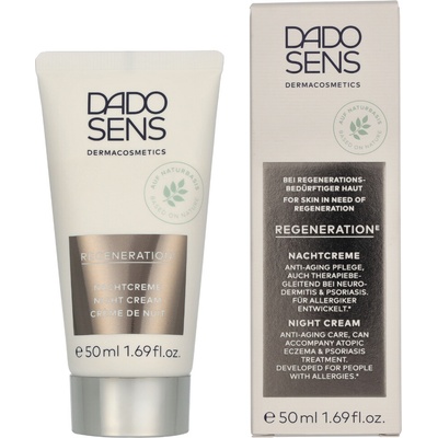Dado Sens Regeneration E energický nočný krém na citlivú pleť 50 ml