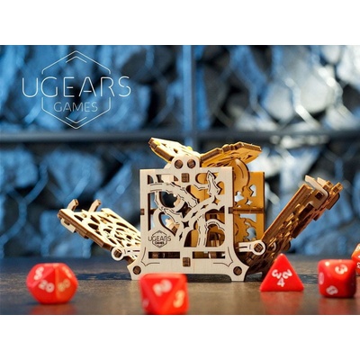 Ugears 3D puzzle Box na kocky 62 ks