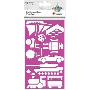 TITANUM Plastic Template 105x180mm Boy