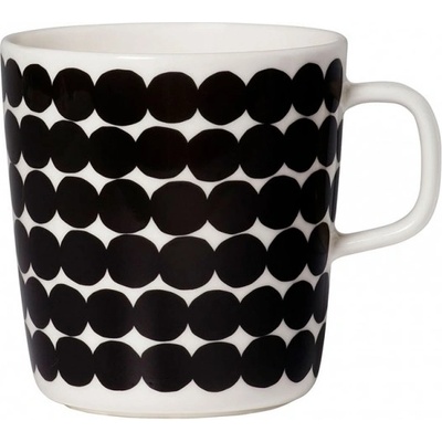 Marimekko Hrnek Oiva Räsymatto černý 400 ml