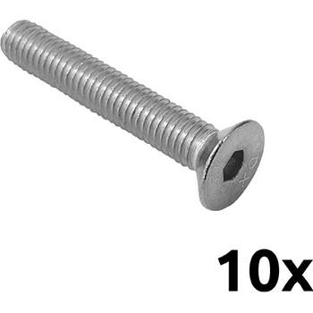 EKOfence Skrutka M5x16 ZH DIN7991 A2 nerezová 10ks/bal. 3389