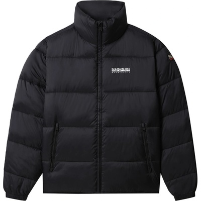 Napapijri Яке Napapijri Men's Suomi Waterproof Long Sleeve Short Puffer Jacket - Black