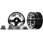 Traxxas диск 2.2" хромиран с капачки (2) (за #8255A)