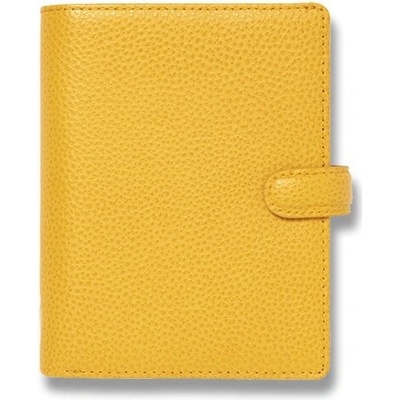 Filofax Finsbury A7 týdenní 2026 mustard
