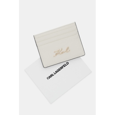 KARL LAGERFELD Кожен калъф за карти Karl Lagerfeld K/SIGNATURE (B1W32034)