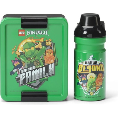 LEGO® Детска кутия за храна с бутилка Ninjago - LEGO® (40580803)