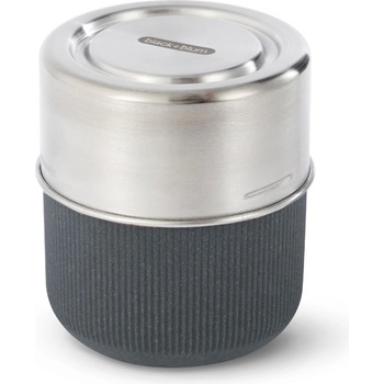 Black+Blum lunch box GlassPot 450ml tmavý