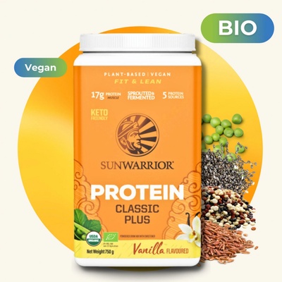 Sunwarrior Classic Protein Plus BIO 750 g