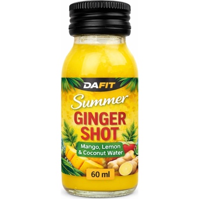Dafit Summer Ginger Shot mango lemon coconut water 60 ml
