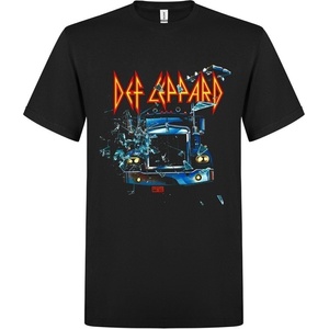 Def Leppard On Through The Night Black L Риза (DLTS080463BL)