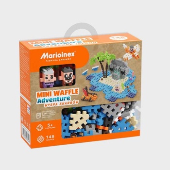 Marioinex Мини вафлен конструктор Marioinex Приключение на островът на съкровищата, 148 части