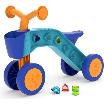 Chillafish Колело за яздене Chillafish ItsiBitsi Blocks, Оранжево/Син