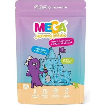 MEGAjemný písek voňavý Modrý 90g
