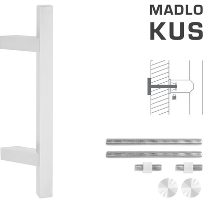 MPkovania FT - MADLO kód K31Z 25x25 mm UN ks Rozteč madla: 210 mm, Rozmer profilu madla: 25x25 mm, Dĺžka: 400 mm