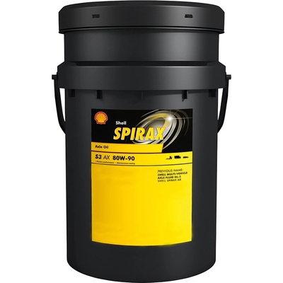 Shell Масло shell spirax s3 ax 80w90 20 литра
