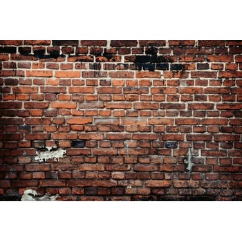 DIMEX ART s. r. o Флизелинов фототапет полуразрушена тухлена стена 375 x 250 см