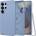 Spigen Силиконов кейс с МagSafe за Samsung Galaxy S25 Ultra от Spigen Fit - Sapphire Blue (8809971238496)