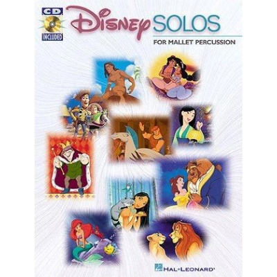 Disney Solos Mallet Percussion noty paličkové perkuse +audio