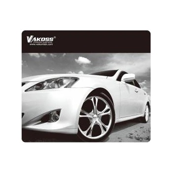 Vakoss Пад за мишка Vakoss, 190 X 226 x 6, Полиестер, Сив, 2045200056