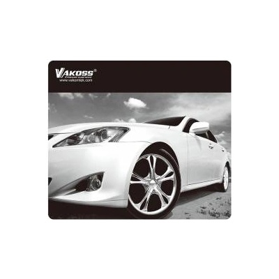 Vakoss Пад за мишка Vakoss, 190 X 226 x 6, Полиестер, Сив, 2045200056