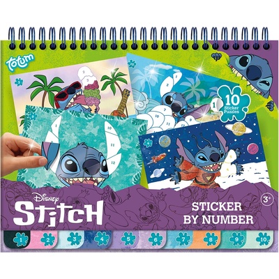 Lepení podle čísel stitch